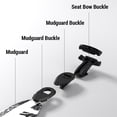 thumbnail image 3 of High Strength Bicycle Mudguard Bike Quick-Release Rear Fenders for Mountain, 3 of 8