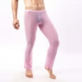 thumbnail image 2 of Mens Underwear Men's Mesh Home Wide Leg Flared Pants Sexy Breathable Casual Trousers, 2 of 9