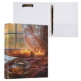 thumbnail image 3 of Ring Binders Cozy Autumn Reading Nook Presentation1.5-inch, Slant Ring One-Touch, 3 of 9