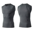 thumbnail image 2 of Men's 3Pcs Quick Dry Performance Tank Tops Athletic Compression Sleeveless T-Shirts Fitness Bodybuilding Muscle Shirt Stretch Workout Basketball Vest, S-XXL, 2 of 9