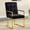 Black, variant on Glam Deco Style Linen Dining Chair with Tufted Design in Home Decor Adds Retro Flair