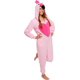 thumbnail image 1 of ¡Onesie Funziez! Disfraz ajustado de flamenco rosa para adulto, 1 of 6