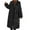 Black, variant on TKLPEHG Women Jacket Winter Thickened Long Down Jacket Parka Warm Overcoat Hooded Puffer Jacket Outerwear with Pockets (Coffee,XL)