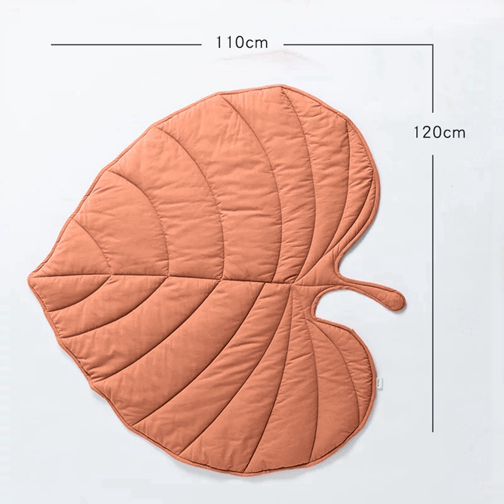 Travelwant Baby Play Mat Extra Thick, Large, Nordic Leaf Rug