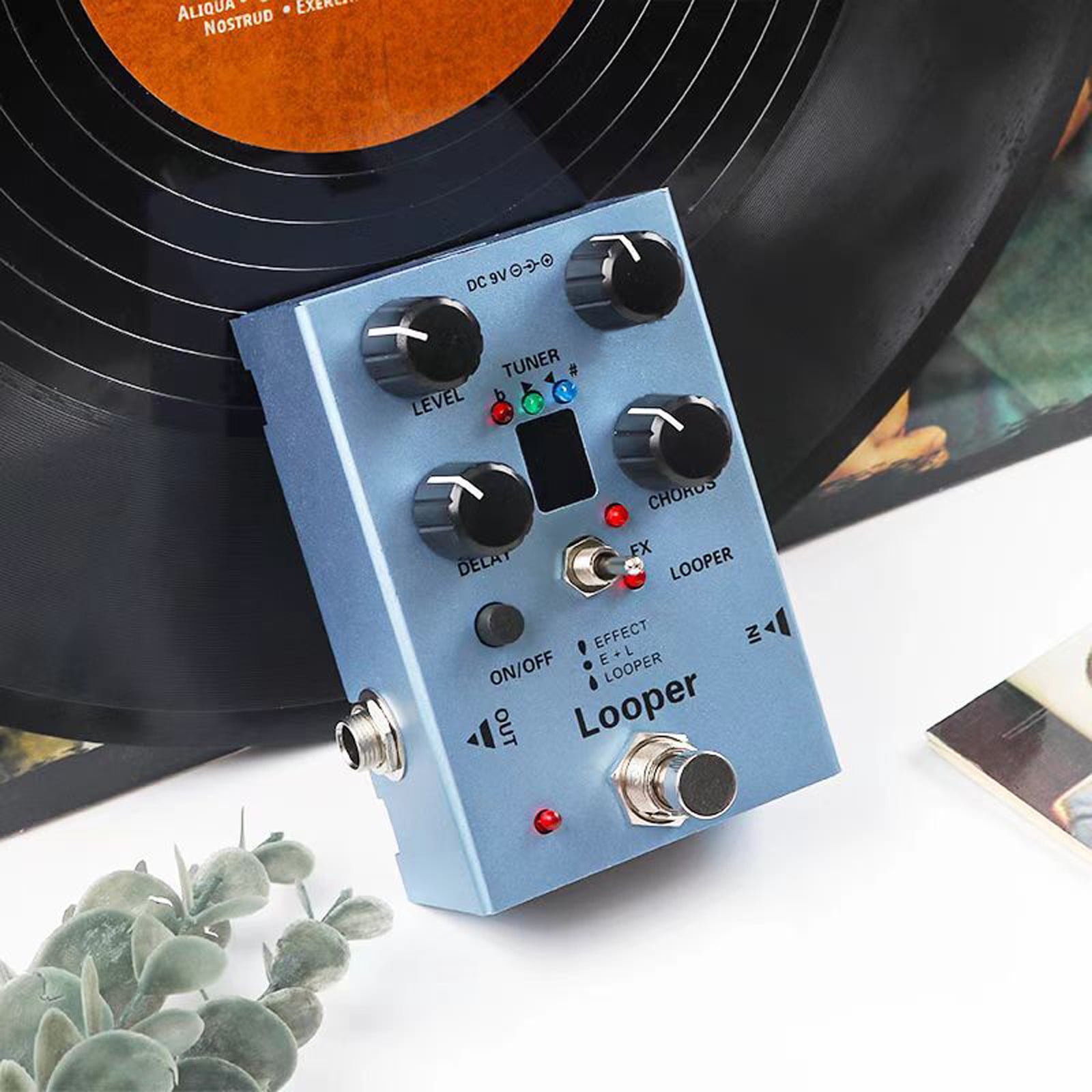 High Performances Electric Guitar Multi Effects Processor Multi Effect Electric Guitar Pedal Looper for Live Performances