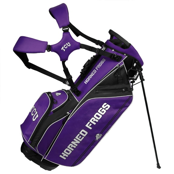 WinCraft TCU Horned Frogs Caddie Carry Hybrid Golf Bag