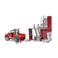 thumbnail image 3 of Bruder 62701 Bworld Fire Station w/ Land Rover Defender and Fireman 18.10.10, 3 of 4