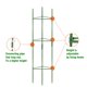 thumbnail image 4 of Soportes modulares para plantas trepadoras para una jardinería eficiente Kits de soportes de jardín apilables, 4 of 8