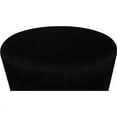 thumbnail image 3 of Home Square Round Velvet Accent Stool in Black & Gold Base - Set of 2, 3 of 3