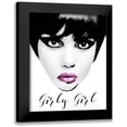 thumbnail image 1 of Sommers, Mindy 20x24 Black Modern Framed Museum Art Print Titled - Girly Girl, 1 of 5