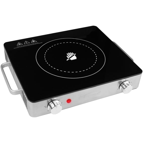 Brentwood Select 1,200-Watt Single Infrared Electric Countertop Burner