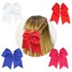 thumbnail image 3 of (Rojo rosa, combinado con pelo peludo SKU: 221115CY38-) Corbata para el pelo con lazo grande con cinta roscada, 3 of 14