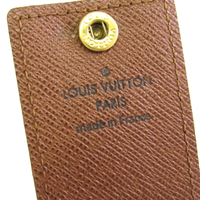 Auth Louis Vuitton Monogram Leather Ipod Shuffle Case Accessories