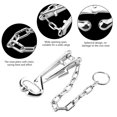 thumbnail image 4 of Stainless Steel Cow Nose Pliers Cow Cattle Bull Nose Lead with Chain Pulling Tool for Farm Ranch Veterinary, 4 of 5