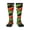 2 Black-1, variant on Women's Knee High Socks Flag Of Saint Kitts And Nevis Outdoor Casual Tube Socks