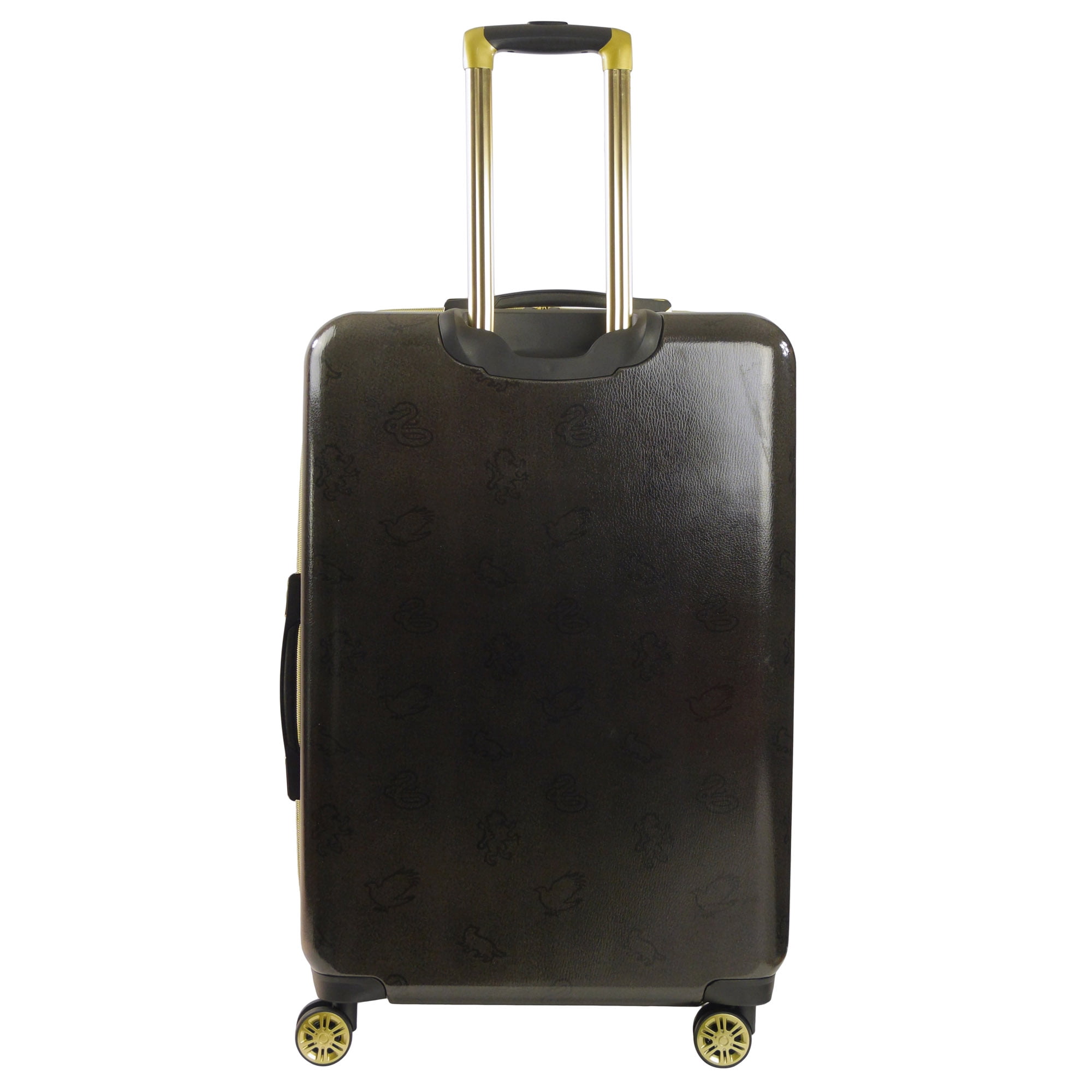 Harry Potter 29 Inch Rolling Luggage, Hogwarts Express Hardshell Suitcase with Spinner Wheels, Black