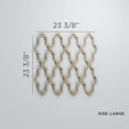 thumbnail image 2 of Ekena Millwork 23 3/8"W x 23 3/8"H x 1/4"T Large Casablanca Decorative Fretwork Wood Wall Panels, Birch, 2 of 13