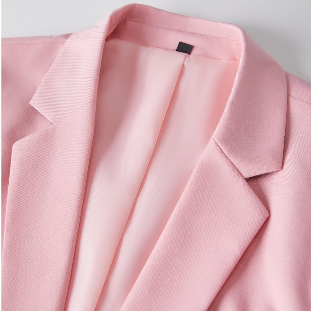 bershka pink blazer