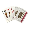 thumbnail image 1 of Dana Point, California, Rustic State Flag, Lantern Press, Premium Playing Cards, 52 Card Deck with Jokers, USA Made, 1 of 5