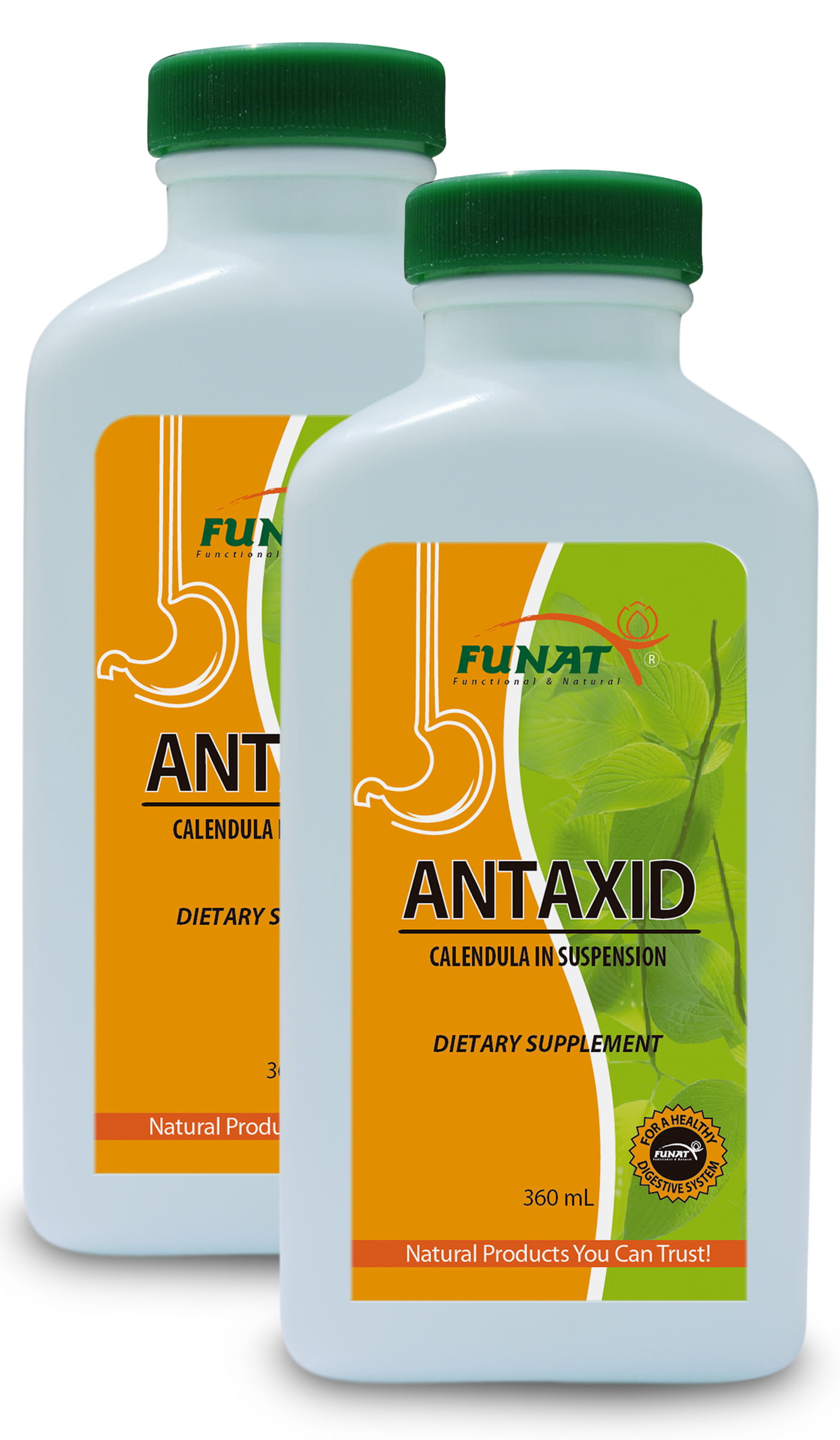 Funat Antaxid Gastritis And Upset Stomach Relief With Calendula