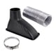 thumbnail image 4 of Kit genérico de admisión de aire frío, accesorio de filtro de admisión de aire frío para automóvil con abrazadera de manguera Cuadrado, 4 of 8