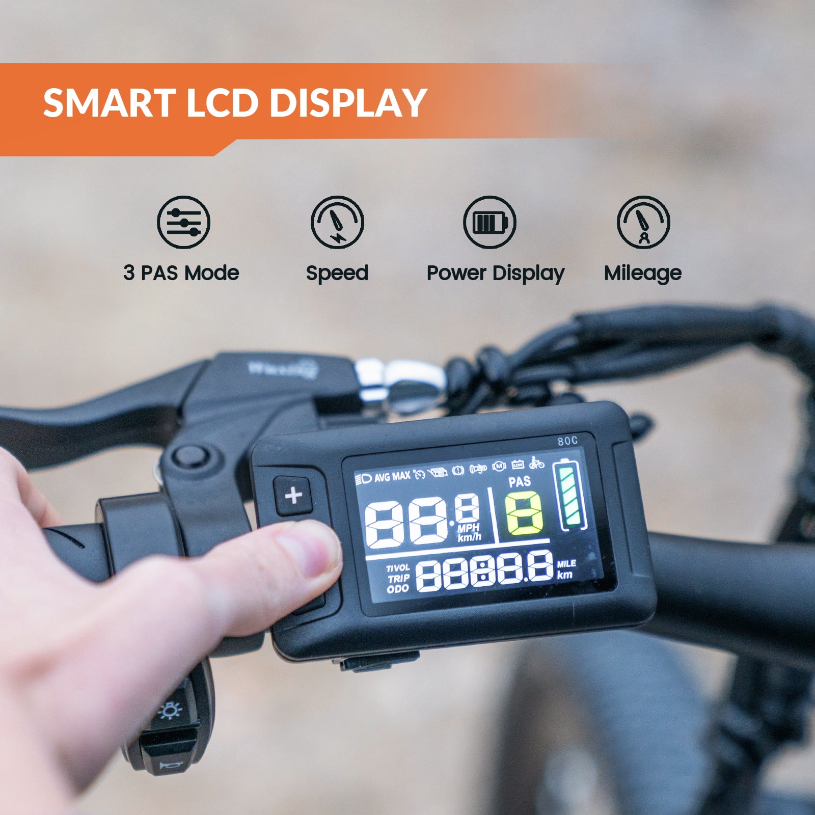 ZDZA 27.5'' Electric Bike for Adults, 1500W Motor 25MPH E-Mountain Bike, 48V 10.4Ah Removable, 7-Speed Ebike with Display UL2849