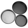 thumbnail image 1 of Utensilios para hornear Pizza, sartenes de acero al carbono, molde antiadherente, herramienta para hornear Diy, plato de 6, 7, 8 pulgadas, molde para hornear Pizza en la cocina LingWen 8390606745422, 1 of 1