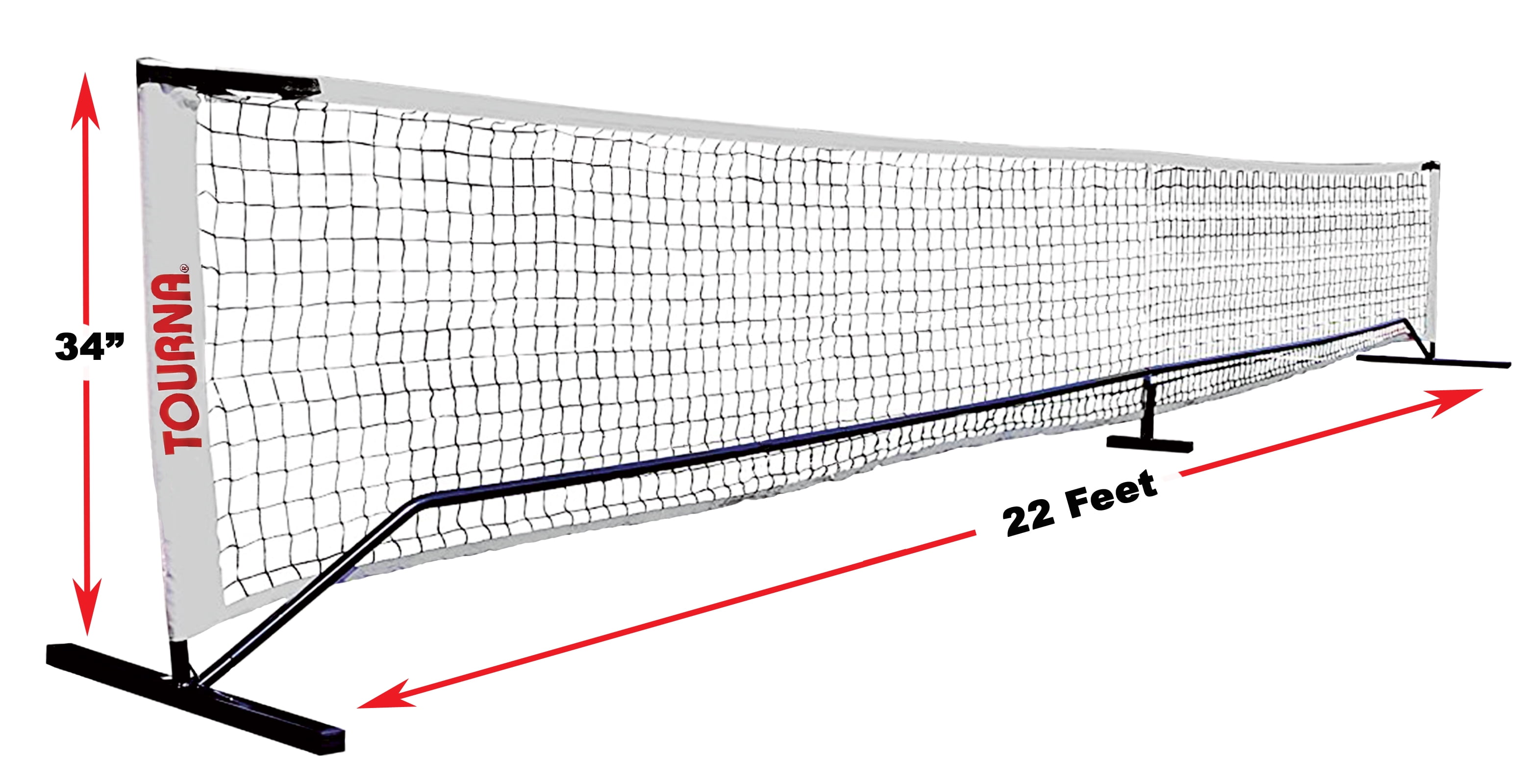 Details about   Zeny 22FT Portable Pickleball Tennis Net W/Stand & Net &Carry Bag Steel Poles 