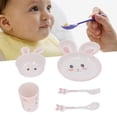 thumbnail image 1 of Juego de platos para niños ANGGREK vajilla de melamina independiente, 1 of 8