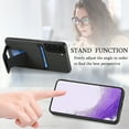 thumbnail image 4 of Allytech Card Holder Back Cover Case for Samsung Galaxy S23, PU Leather TPU Hybrid Kickstand Anti-Scratch Shockproof Slim Vintage Phone Case for Galaxy S23, Black, 4 of 8
