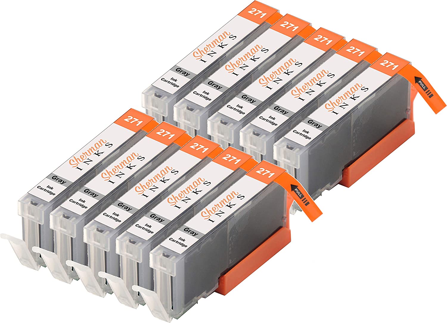 Sherman Inks Compatible Ink Cartridge Replacement for Canon PGI270XL