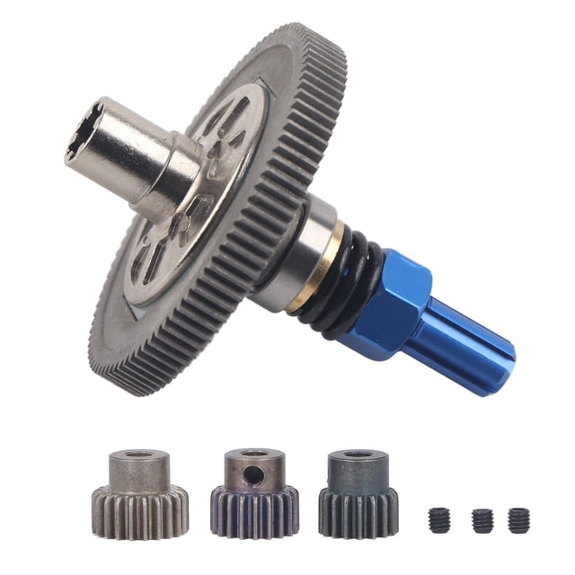 Gear Set, 91T 17T 19T 21T Differential Gear Set For 1/10 RC Car Dark Blue