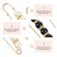 thumbnail image 4 of Miangastore 4Pcs Fashion Safety Brooches Pin Pretty Safety Pin Scarves Safely Buckles, 4 of 8