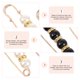 thumbnail image 3 of 4pcs Fashion Safety Broches Pin Pretty Safety Pin Bufandas Safely Hebillas, 3 of 5