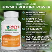 Hormex Rooting Powder #3 & Vitamin B1 Hormone Concentrate Combo – Rooting Hormone for Plants