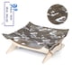 thumbnail image 1 of Soporte De Madera Para Mascotas Cuna Soporte De Madera Desmontable Tela Cómoda Cama Para Mascotas Vogacara PT001366-05, 1 of 7