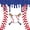 A White Red, variant on Erosebridal Baseball Sport Twin Sheet Sets,Blue Ice Cream Drip Bedding For Boys Kids 3pcs