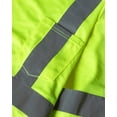 thumbnail image 6 of Old Toledo UHV403-2XL-Y Mens Long Sleeve High Visibility T-Shirt, Yellow - 2X, 6 of 6