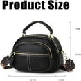 thumbnail image 3 of Shoulder Bags Coefficienta Classic Multifunctional Leather Bag with Adjustable Wide Strap for Everyday Convenience and Style, 3 of 4