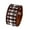 Brown, variant on Punk Leather Bracelet for Men: Adjustable Wide Braided Bangle Cuff Bracelet Gothic Skull Wrap Bracelet Jewelry
