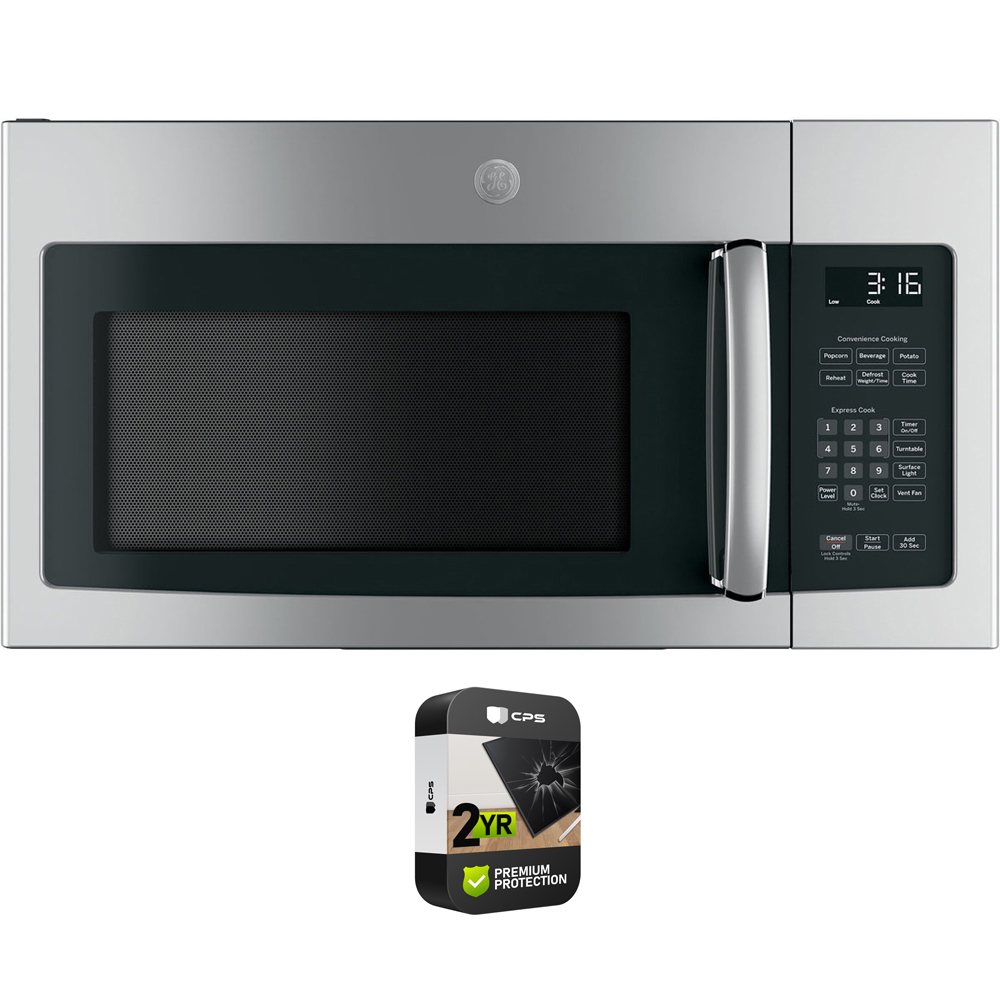 Buy GE JNM3163RJSS 1.6 Cu.Ft. OvertheRange Microwave Oven Recirculating Venting Stainless