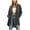Dark Gray, variant on Women's Zip Up Fleece Tunic Hoodie 2026 Oversized Lightweight Sweatshirt Casual Winter Jacket Coat (Khaki, XL)