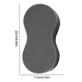 thumbnail image 2 of Esponjas grandes de limpieza en forma de 8 para la cocina (Gris de alta densidad), 2 of 5