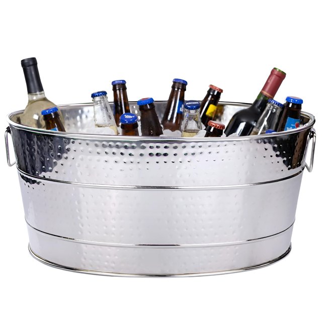 Enfriador de Bebidas BREKX Aspen de Acero Inoxidable 25L (30 Botellas)