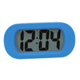 thumbnail image 3 of Fácil configuración Fácil lectura Funda protectora de silicona Pantalla LCD digital silenciosa Números en negrita de noche Reloj despertador Azul Macarena Despertadores de silicona, 3 of 8