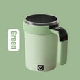 thumbnail image 2 of Self Stirring Coffee Mug, 2026 New Automatic Magnetic Stirring Coffee Mug with Temperature Display, Rechargeable Stirrer for Milk, and Other Beverages(Green), 2 of 9