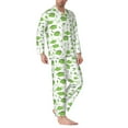thumbnail image 3 of Bingfone Men'S Pajama Set 2 Piece Loungewear Pjs, Long Sleeve With Pajama Pants-Kitchen Utensiles Cooking Pots, 3 of 9
