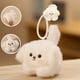 thumbnail image 1 of Lindo perrito que tira de la cuerda y mueve la cola. Llama a los gatitos. Bolsa de peluche con colgante, regalo de cumpleaños., 1 of 5