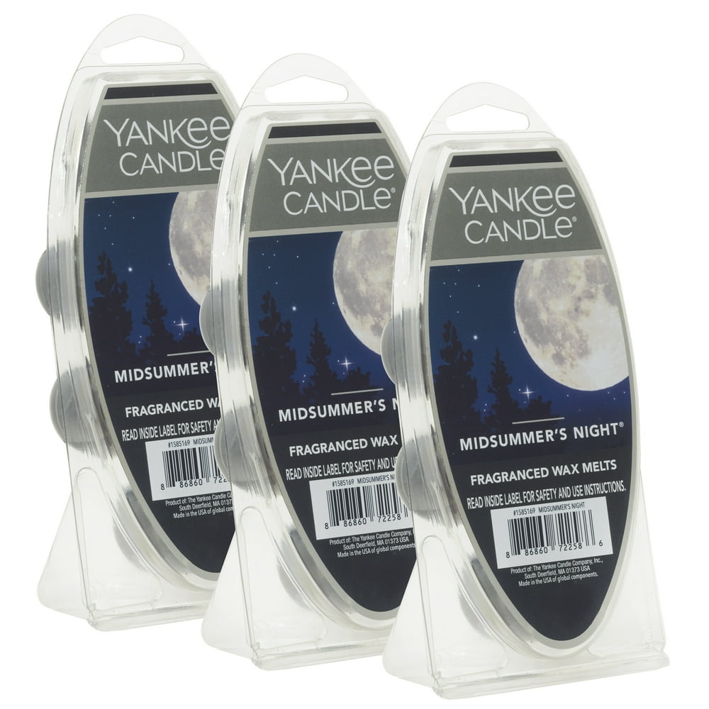 Yankee Candle® Midsummer's Night Wax Melts, 3 Packs of 6 (18 Total