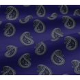 thumbnail image 5 of oneOone Viscose Jersey Fabric Paisley Block Print Fabric By Yard 60 Inch Wide, 5 of 5